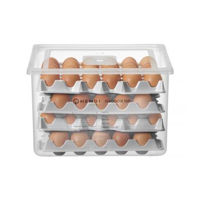 Kontejner na vejce HENDI OVOBOX 120, HENDI, GN 2/3, 18L, 355x325x(H)200mm, Obdélníkové | 870785